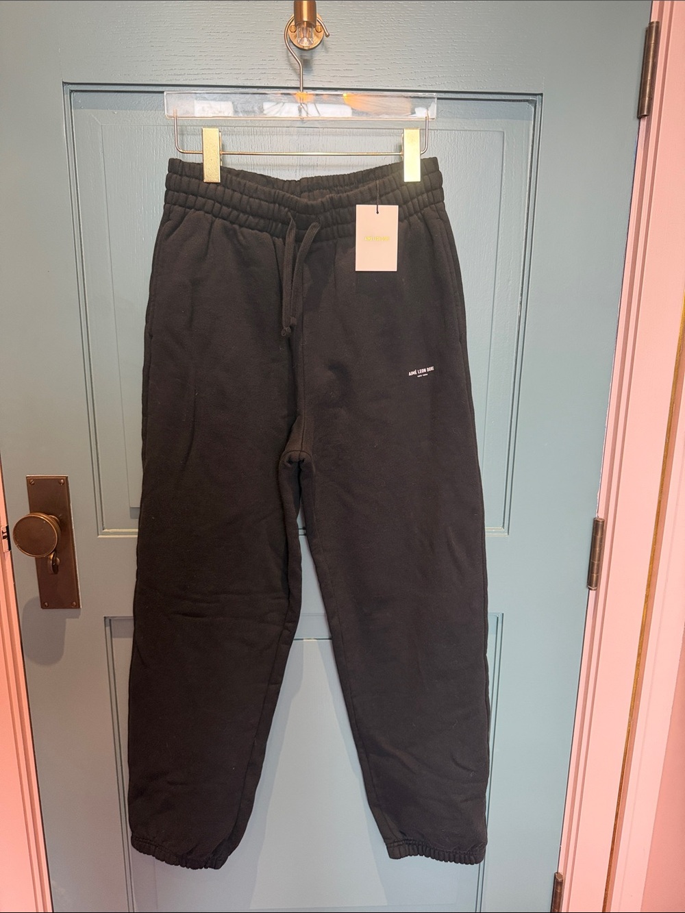 Aime Leon Dore Black Fleece Jogger Pants